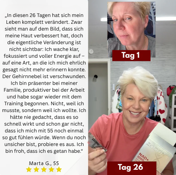 Anti-Aging Nad+ Zellenergie-Drink