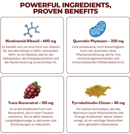 NAD+ Getränkepulver (30 Portionen)